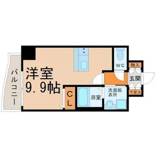 プレサンス上前津リラクシア【13階】の間取り