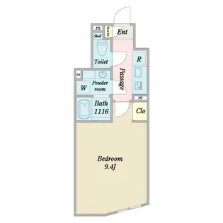 LUORE池下【2階】の間取り