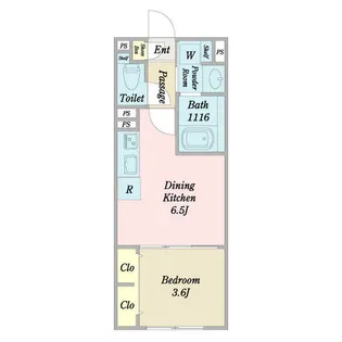 LUORE池下【2階】の間取り