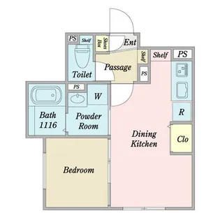 LUORE池下【2階】の間取り