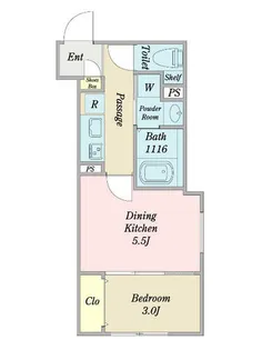 LUORE池下【3階】の間取り