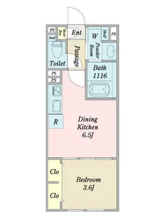 LUORE池下【3階】の間取り