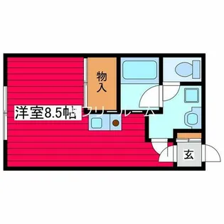 ヒルヴィレッヂ西岡【2階】の間取り