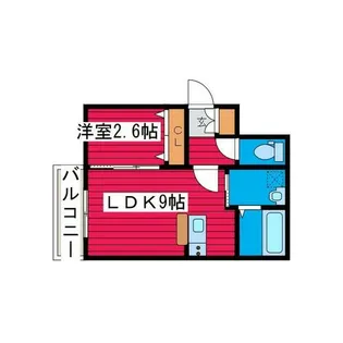 Y.T tower月寒東【3階】の間取り