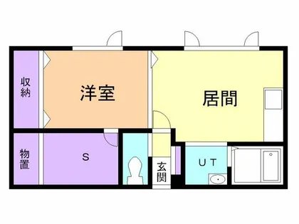 プルメリア【201号室】の間取り