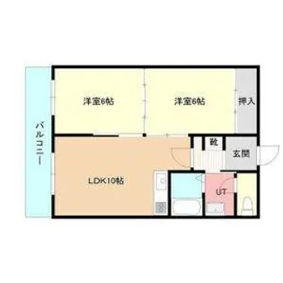 千葉マンション【3階】の間取り