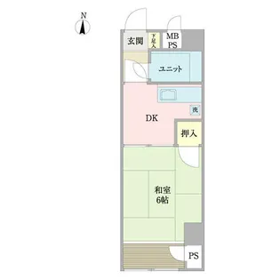 丸の内東桜ビル【0509号室】の間取り