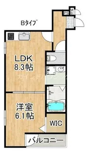 ポート フルール【1階】の間取り