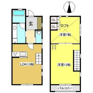 M’s 蔵和【A号室】の間取り