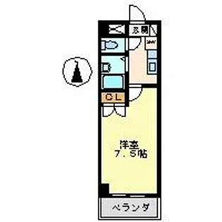 丸の内USビル【7階】の間取り