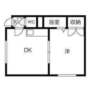 ハイデンスGO【2階】の間取り