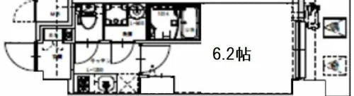 JMFレジデンス桜ノ宮【11階】の間取り