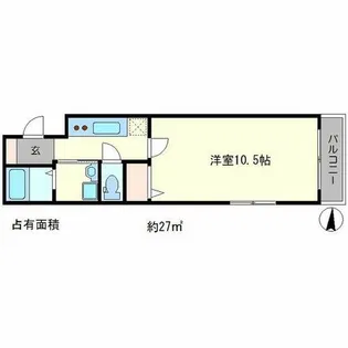 メゾンレイシー【2階】の間取り