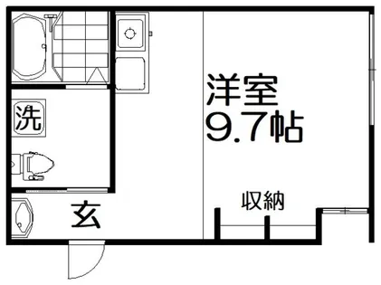 アペイロンナギサ【2階】の間取り