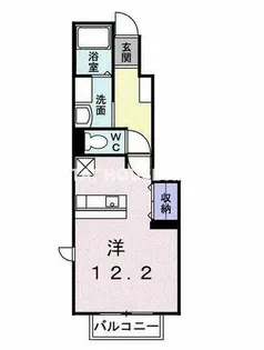 ハーモニータカラ【1階】の間取り