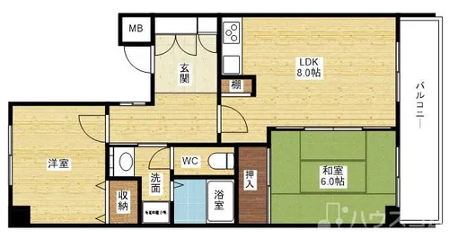 ライオンズマンション新大阪第6【12階】の間取り