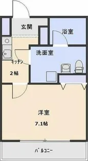AMBER HOUSE Jingu (アムバーハウス ジングウ)【6階】の間取り