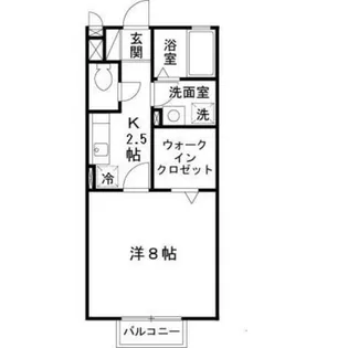 ボナールハイム【2階】の間取り