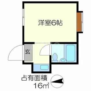 メゾン奥山【2階】の間取り