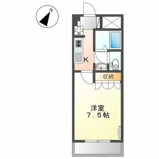 エトワールパレス【302号室】の間取り