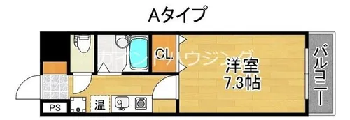 アルファ帝塚山【2階】の間取り
