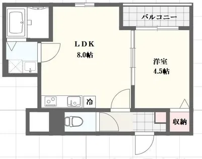 アーバンコート加古川【2階】の間取り