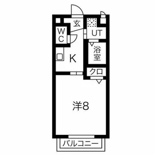 ヘリテージ【2階】の間取り