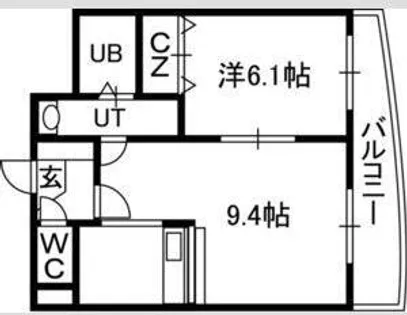 HYDE PARK【2階】の間取り