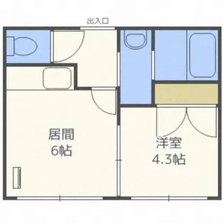 ルーチェ【3階】の間取り