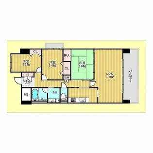 Minoo Hills【2階】の間取り