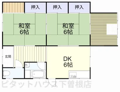 福岡県北九州市小倉南区下曽根1丁目【一戸建】の間取り