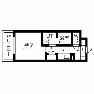 BERG FUJINOMORI(ベルグフジノモリ)【2階】の間取り