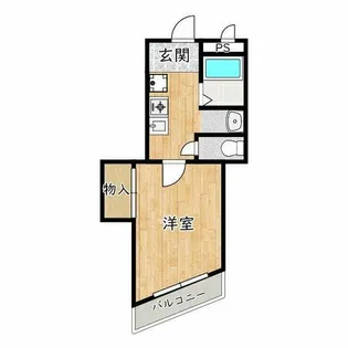 エレガンスくみの木【3階】の間取り