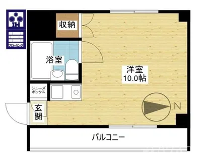 ユニーブル新大阪【6階】の間取り