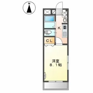 シュティーア【2階】の間取り