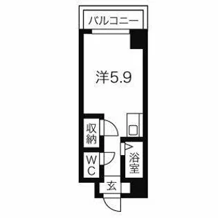 クレールショーワⅣ【3階】の間取り