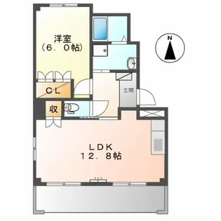グランシャリオα【1階】の間取り