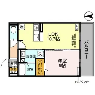 ヴィタ西京極【3階】の間取り