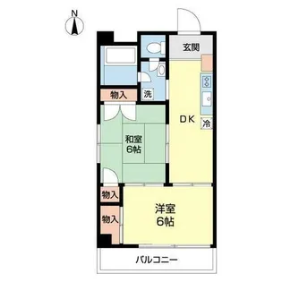 近藤ビル【0701号室】の間取り