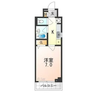 クレアールエスパシオ【3階】の間取り