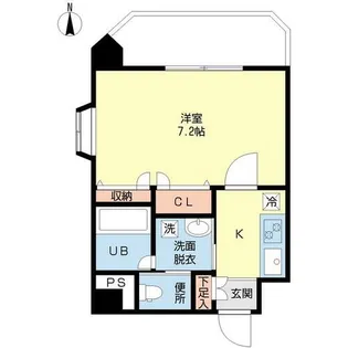 willDo平尾【0601号室】の間取り