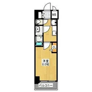 PHOENIX新大阪【15階】の間取り