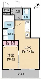 LiveCasa高宮【305号室】の間取り