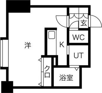K’s Stage Asahimachi【6階】の間取り