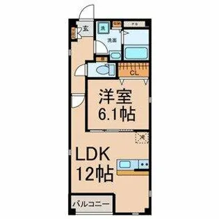 LUCE Ⅱ【1階】の間取り