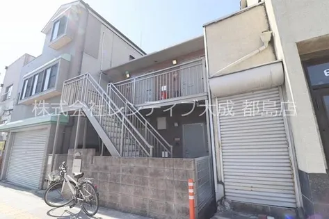 大阪府大阪市旭区高殿6丁目【アパート】の外観