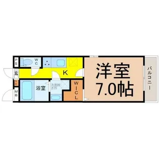 アムールロイヤル【2階】の間取り