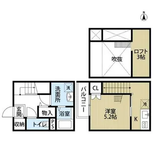 elfmotherHokke(エルフマザーホッケ)【1階】の間取り