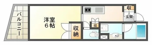 アンカーマンション【2階】の間取り