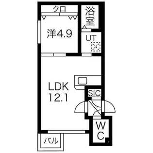 コアヒルズ【2階】の間取り